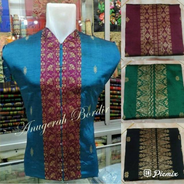 Kemeja silungkang - Anugerah bordir