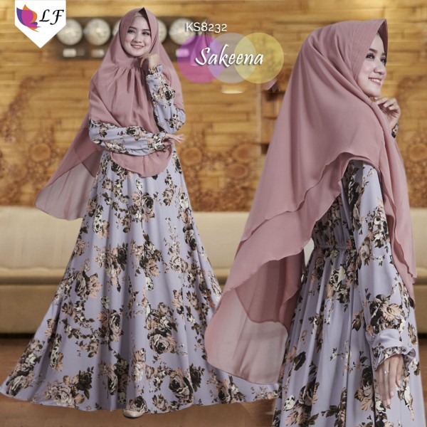 Gamis muslim Syar'i Sakeena