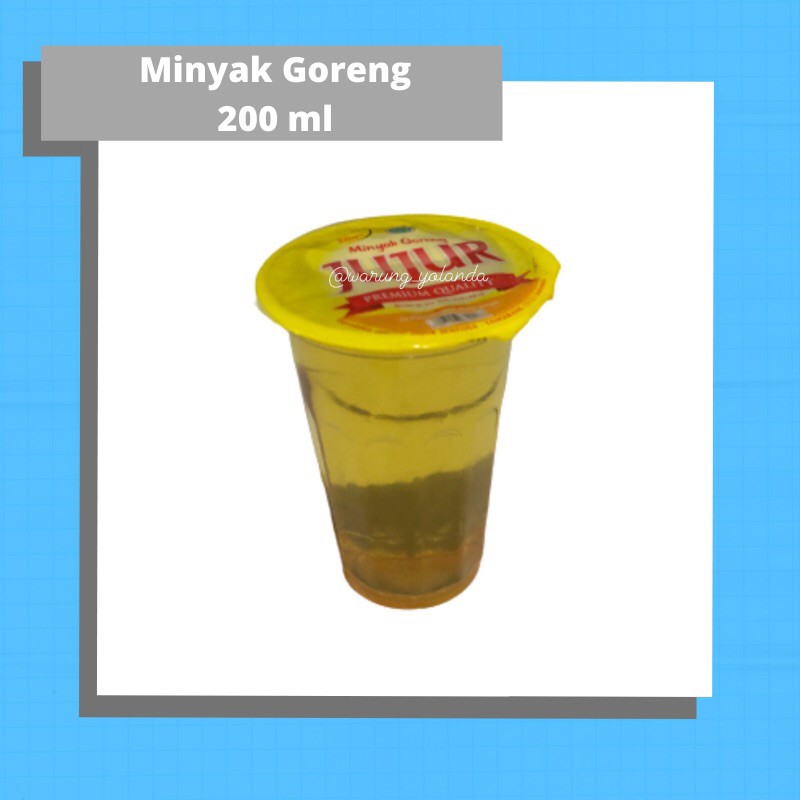 

Minyak Goreng - Minyak Sayur 200 ml