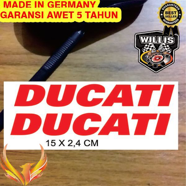 

TERMURAH Sticker stiker Ducati Cutting stiker 01 Phoenix Star