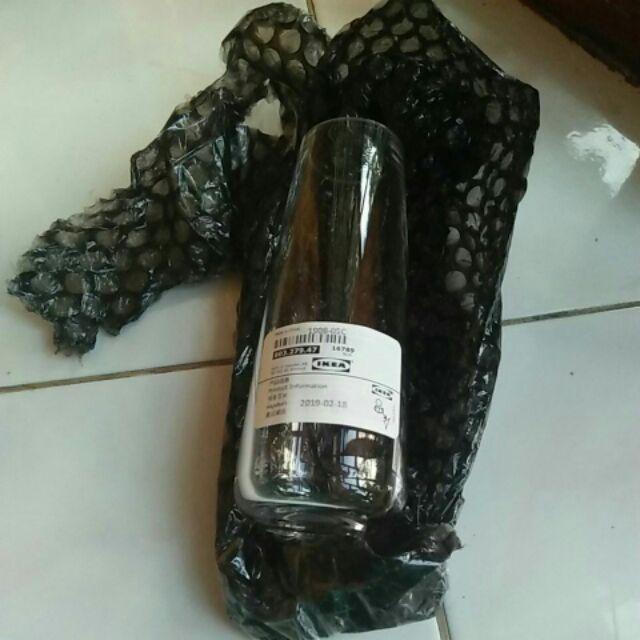 Vas Bunga Kecil 15cm Dekorasi Berakna Vas Kaca Bunga Artificial