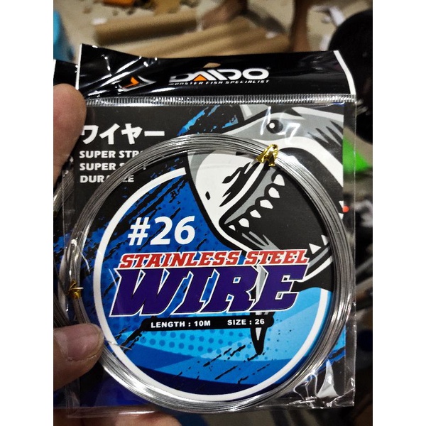 neklin pancing soft daido kawat tunggal stainless steel nexlin wire pancing