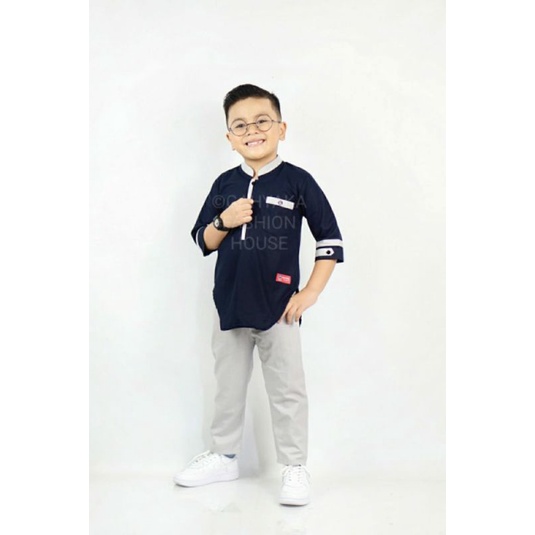SETELAN KOKO KURTA ANAK 4-15 TAHUN BAHAN FULL KATUN TEBAL DAN ADEM