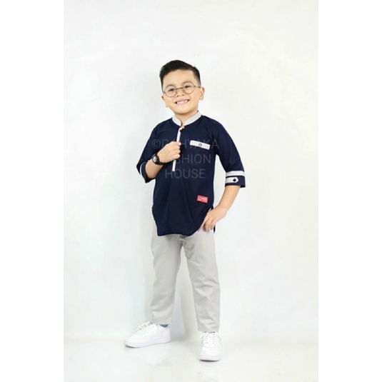 SETELAN KOKO KURTA ANAK 2-15 TAHUN BAHAN FULL KATUN TEBAL DAN ADEM