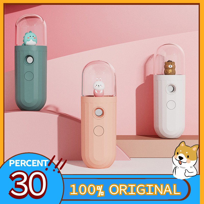 [PREMIUM Nano - Semprotan Kencang] Mini Nano Spray Kartun Pet Lucu/Nano Fine Mist Anti Bocor - Puas
