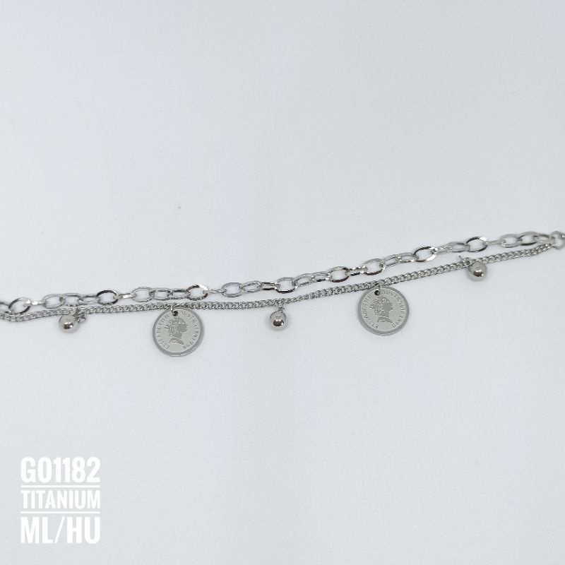 Gelang Titanium Double Layer G01182