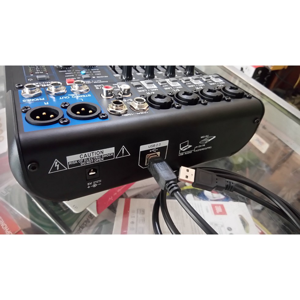 MIXER 8CHANNEL LIVE ASHLEY JAGUAR 8 ORIGINAL CONNECT TO KOMPUTER