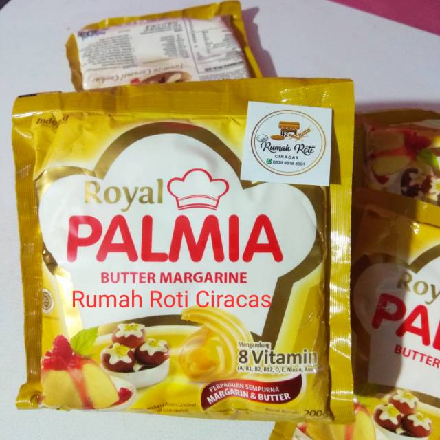 

PALMIA ROYAL BUTTER MARGARINE 200GR KEMASAN PABRIK
