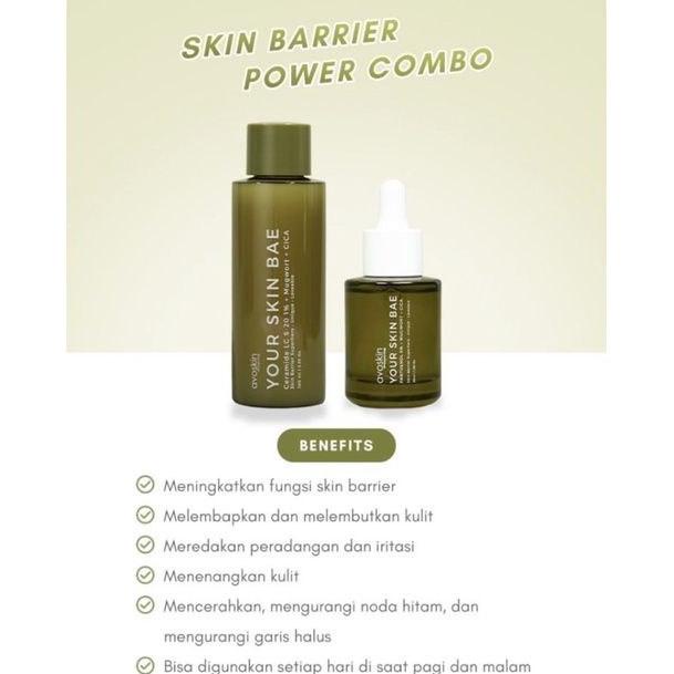 Avoskin Your Skin Bae Panthenol 5% + Mugwort + Cica Barrier Hero Serum / Ceramide Lc S-20 1% + Mugwo