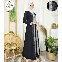 GAMIS ABAYA TURKEY MIX. BORDIR