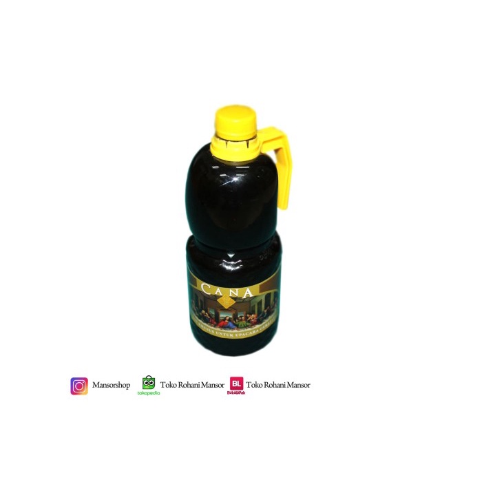 

LAINNYA-KEMASAN-MINUMAN- ANGGUR PERJAMUAN KUDUS CANA 4492 - SACRAMENTAL DRINK ROS GUNG 1L -MINUMAN-