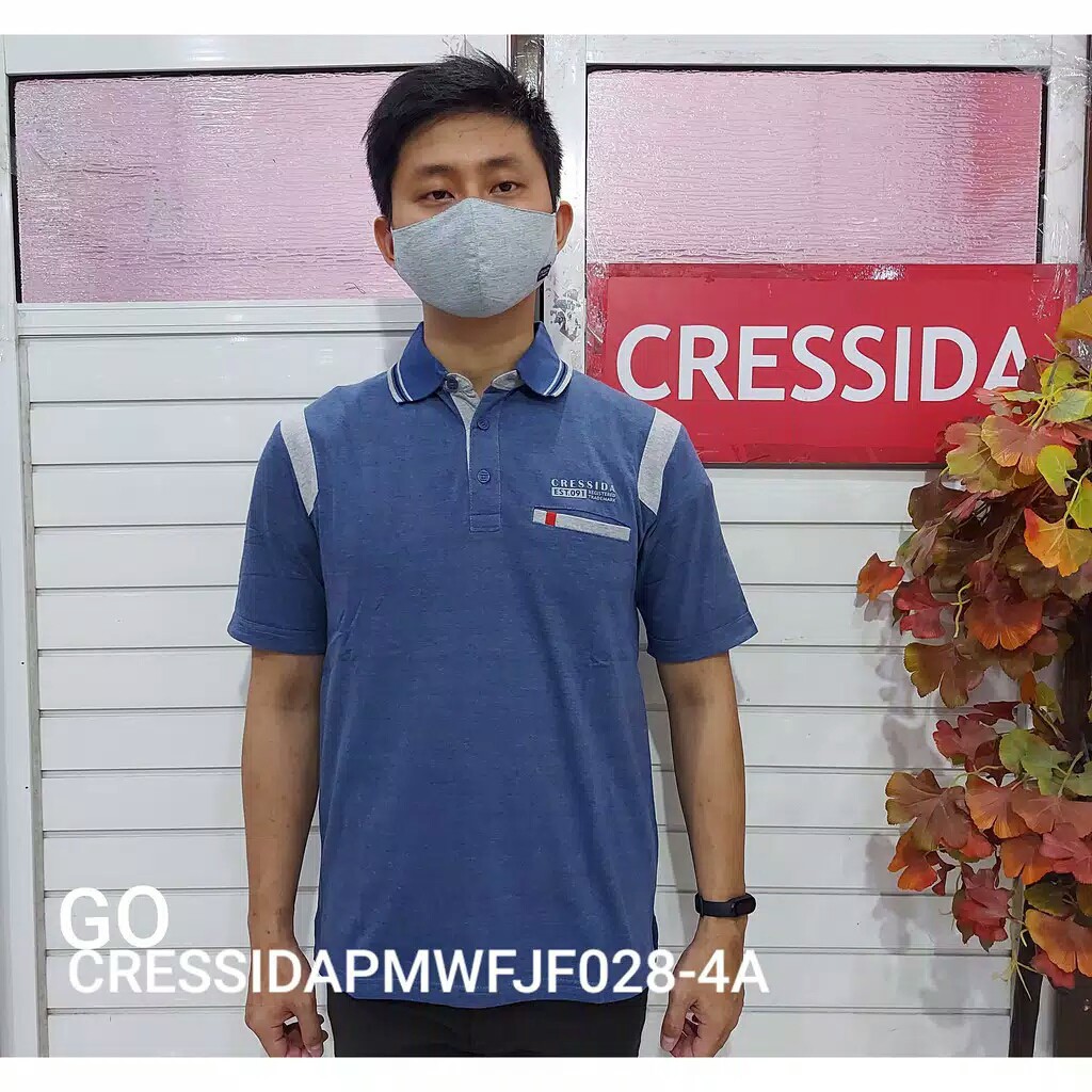 BB Polo Shirt CRESSIDA Original PMWFJF028 4A kaos pria