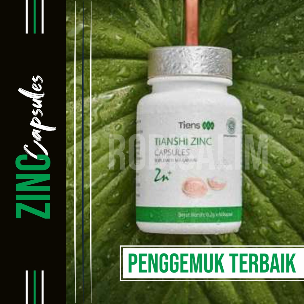 Penggemuk | Zinc Tiens | Penumbuh Rambut Berkualitas