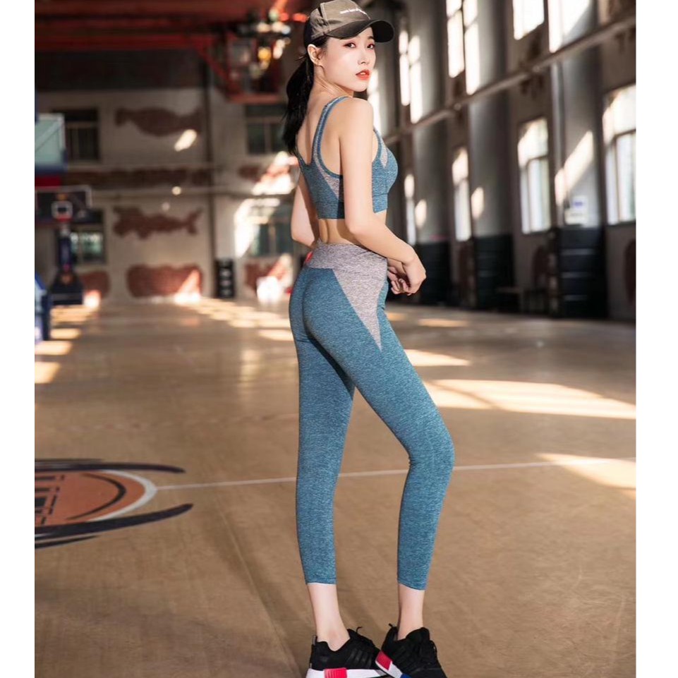 baju olahraga wanita Active Wear/Setelan Olahraga Pakaian Olahraga Wanita Gym Zumba Yoga WSM 159/900