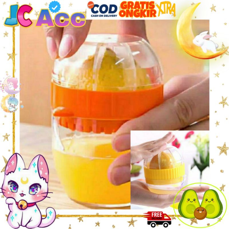 JC ACC - alat juice jeruk manual tangan pemeras jeruk tekan praktis - ALAT PERAS JERUK MANUAL MINI