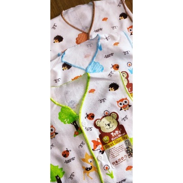 3pcs baju tara lengan buntung / baju bayi kutung