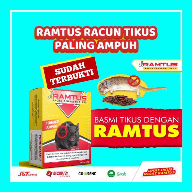 Ramtus original - racun tikus / umpan pengusir tikus ...