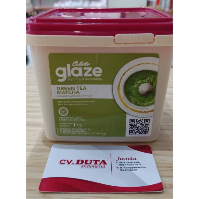 

Colatta Glaze Green Tea Matcho 1kg