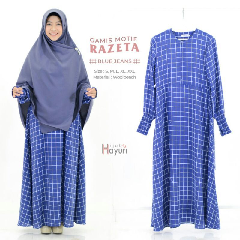 Gamis Motif Razeta by Hijab Hayuri