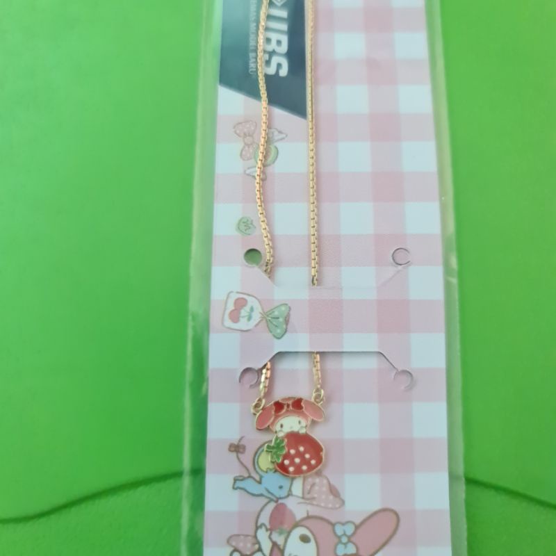 Kalung anak My melody strawberry UBS kadar 8K 375 dan 9K 420