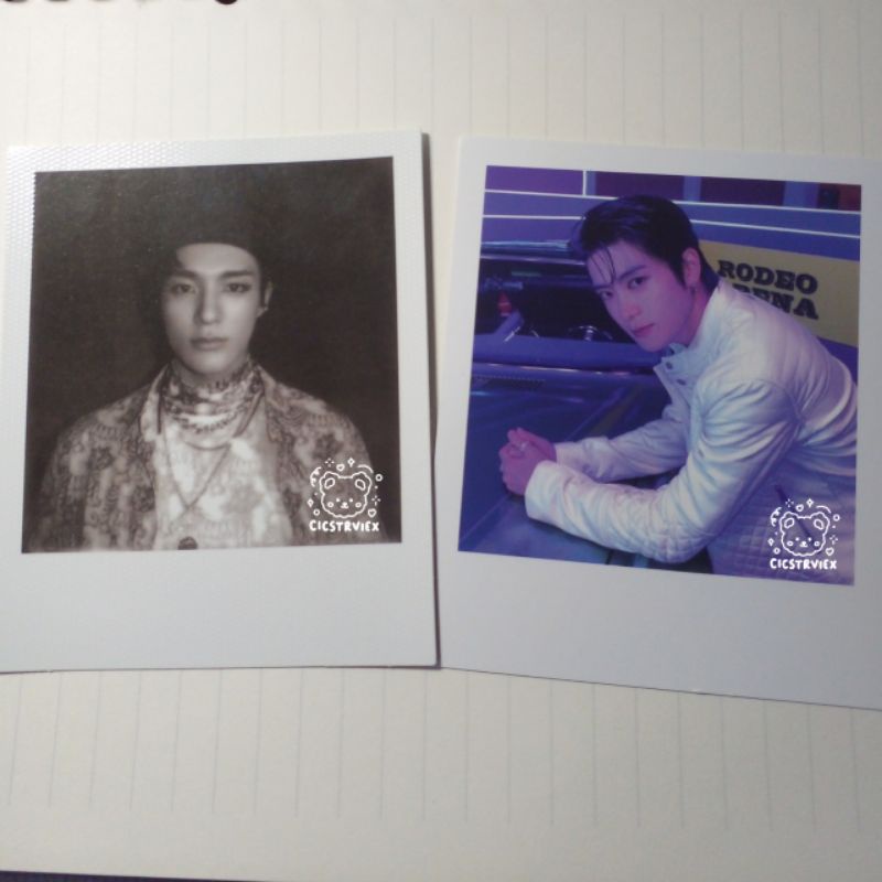 polaroid jeno future, jaehyun sticker