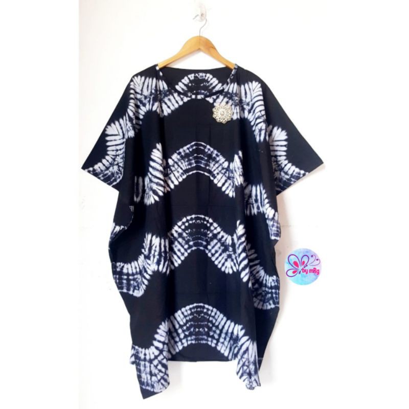 tunik kaftan shibori