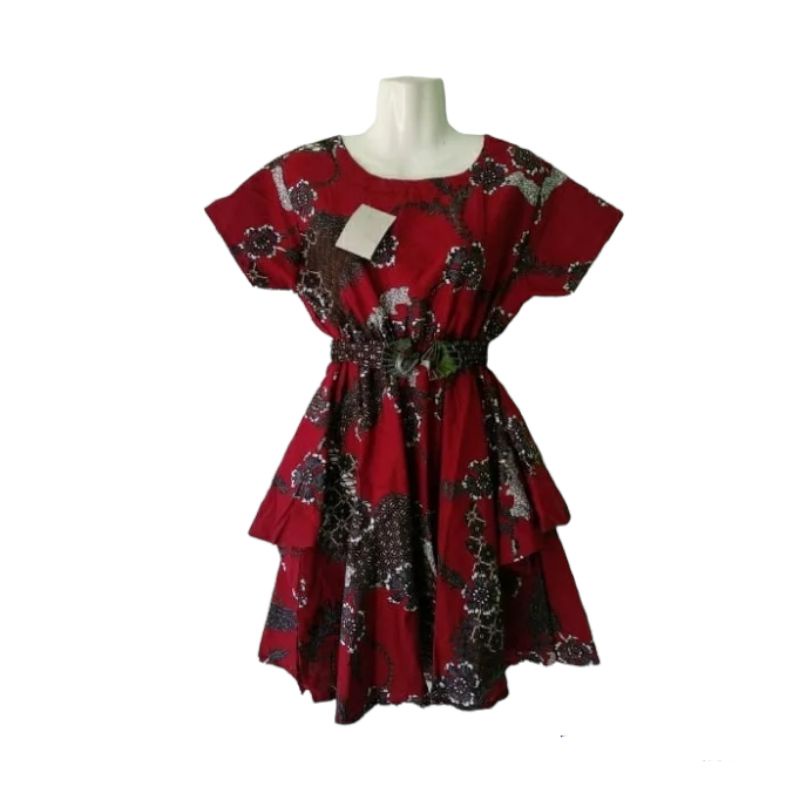 Dress Kemeja Batik Seragam Batik Yuliani