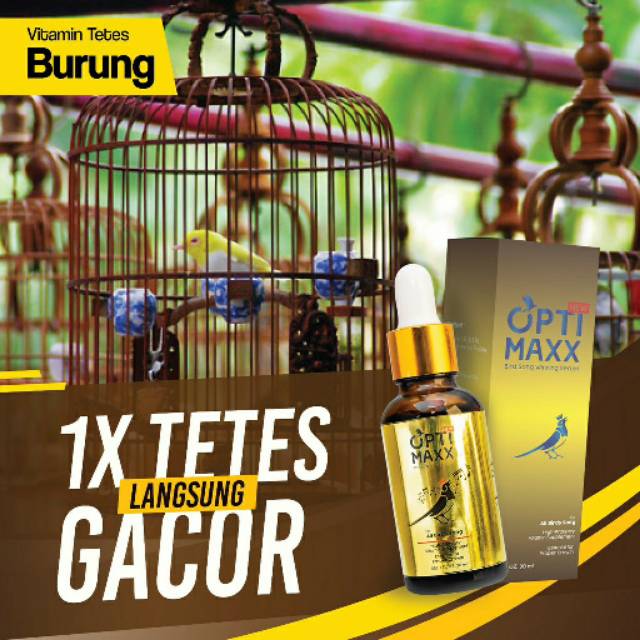 OPTIMAXX Vitamin Burung Gacor Suplemen Pakan kicau Lovebrid