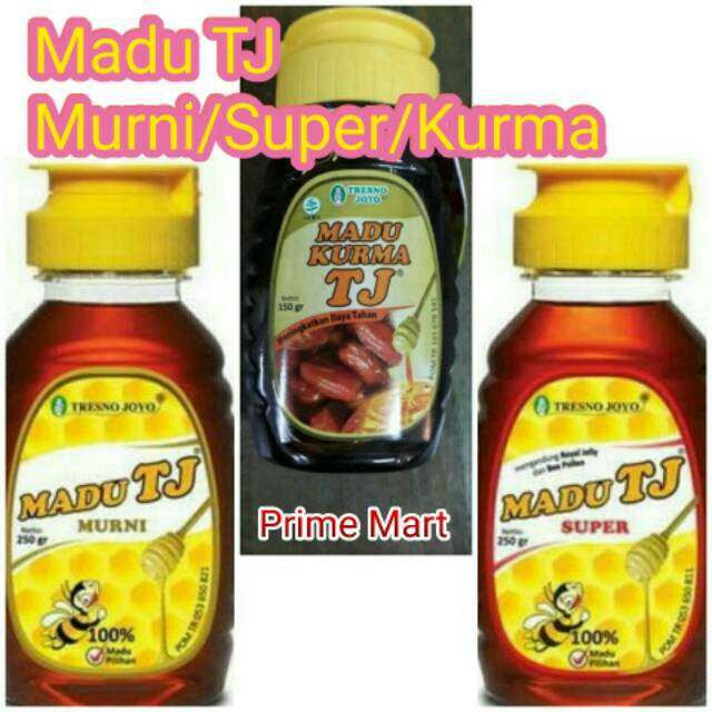 

Madu TJ Murni / Madu TJ Super / Madu TJ Kurma 250ml