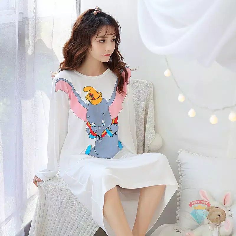 Dress dumbo / gambar gajah