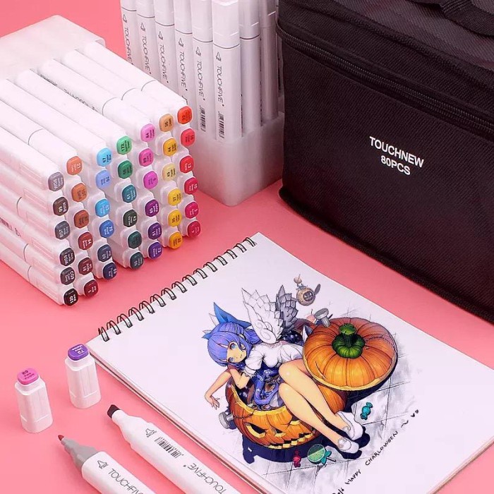 

Update Touchfive Marker 30 Pcs / Twin Marker Sketsa Drawing /Animation Sketsa Gilaa!!!
