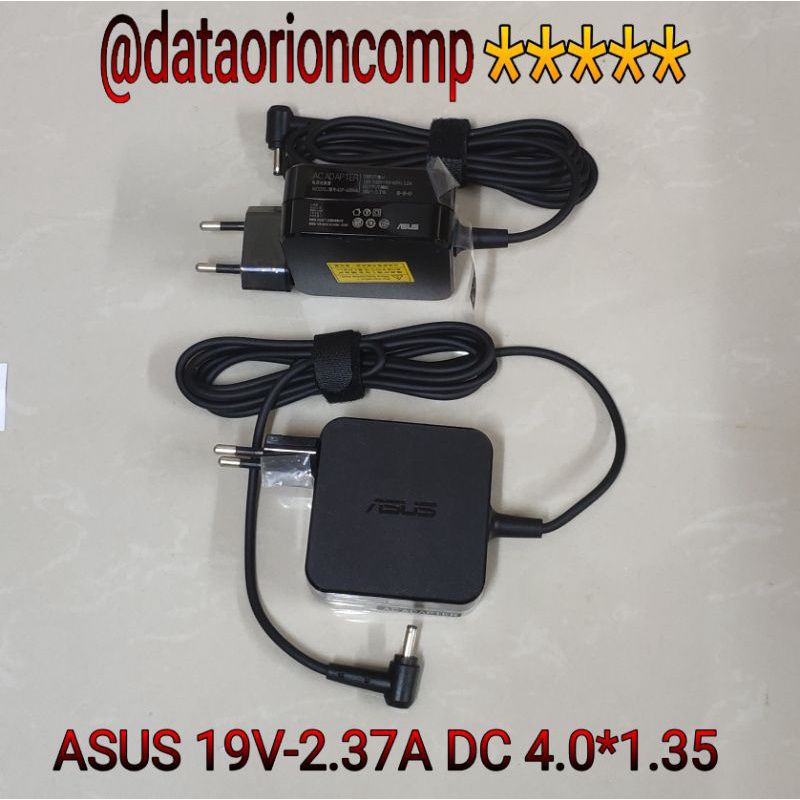 Adaptor Charger Asus 19V 2.37A DC 4.0*1.35 mm for Asus UX21 UX31 UX32 UX301 A412FA A412FL A412D A412DA A412U A412UA X540