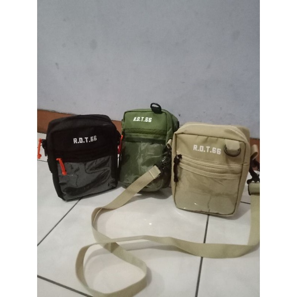 tas selempang mini pria wanita kecil distro kasual bagus original berkualitas tready kekinian