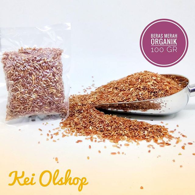 

Beras organik varian merah