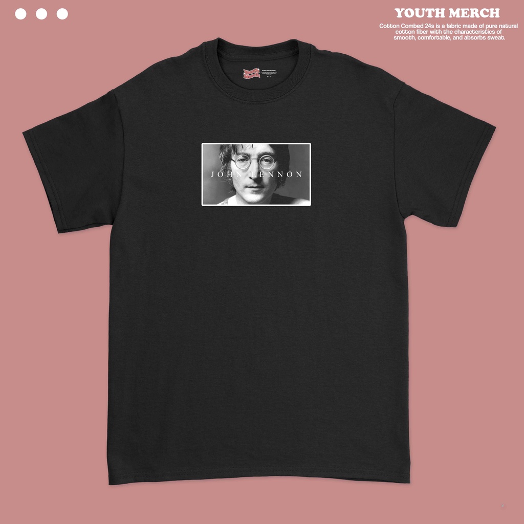 Kaos Musik John Lennon - Musik Merch | Unisex | Baju John Lennon | John Lennon Tees