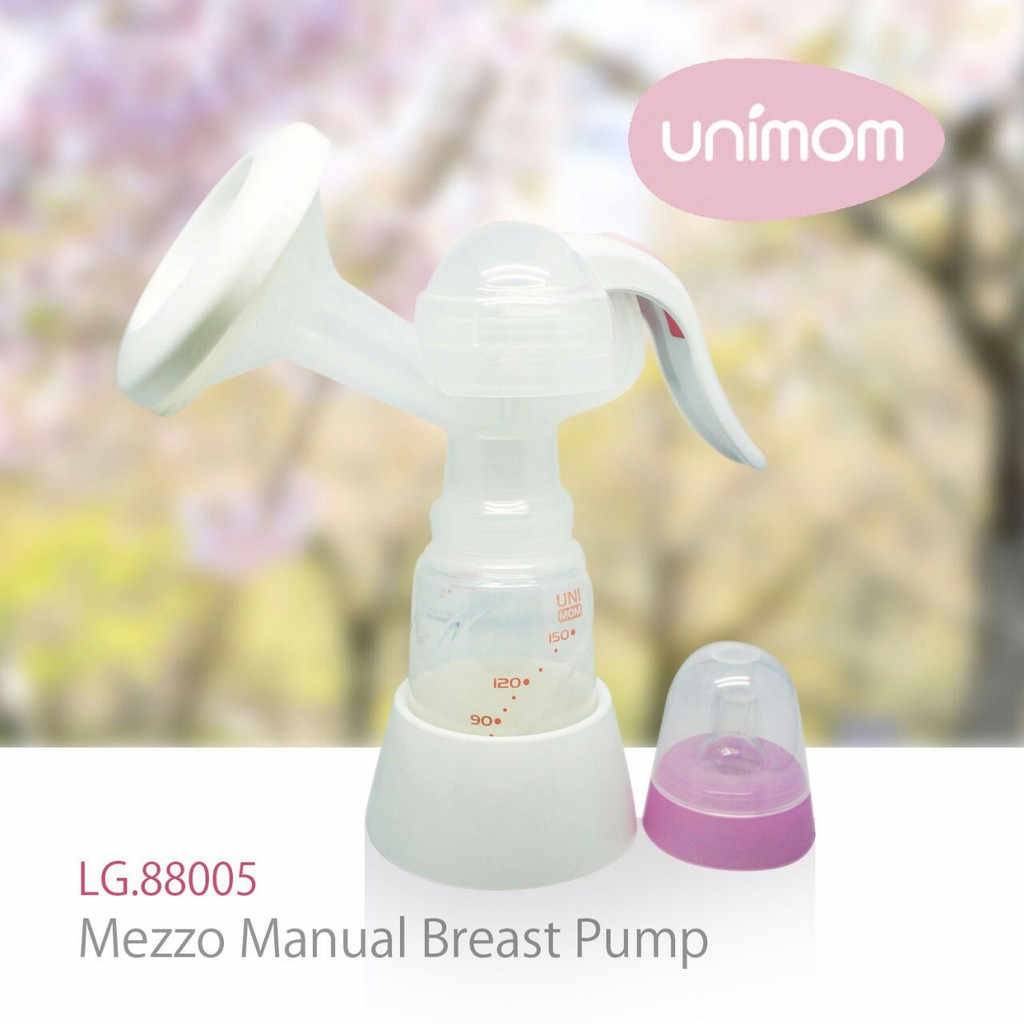 Unimom Mezzo Manual Breastpump - Pompa ASI Manual (Free 6pc Kantong ASI)