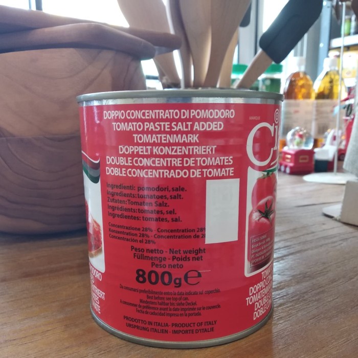 

01F1S Ciao Tomato Paste 28/30 800Gr ( Pasta Tomat) Fsfs201