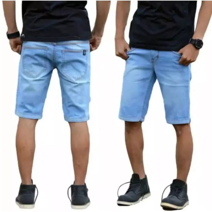 CELANA JEANS PENDEK PRIA COWOK CELANA JEANS LAKI LAKI DENIM MURAH