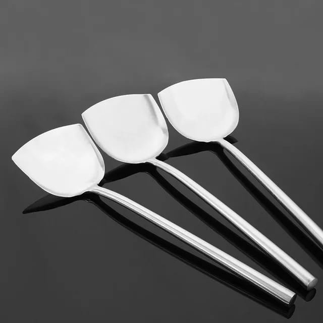 Spatula Sutil Sodet Stainless Steel Spatula Masak Penggorengan Gagang full Stainless Steel Anti Karat Multifungsi