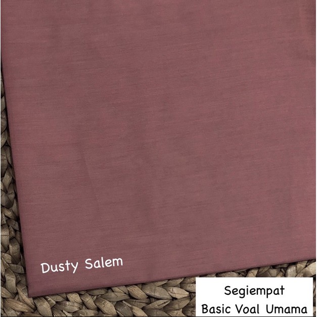 Godiva96 - UMAMA BASIC VOAL HIJAB / JILBAB MEDAN PART 1-U.BV. Dusty Salem