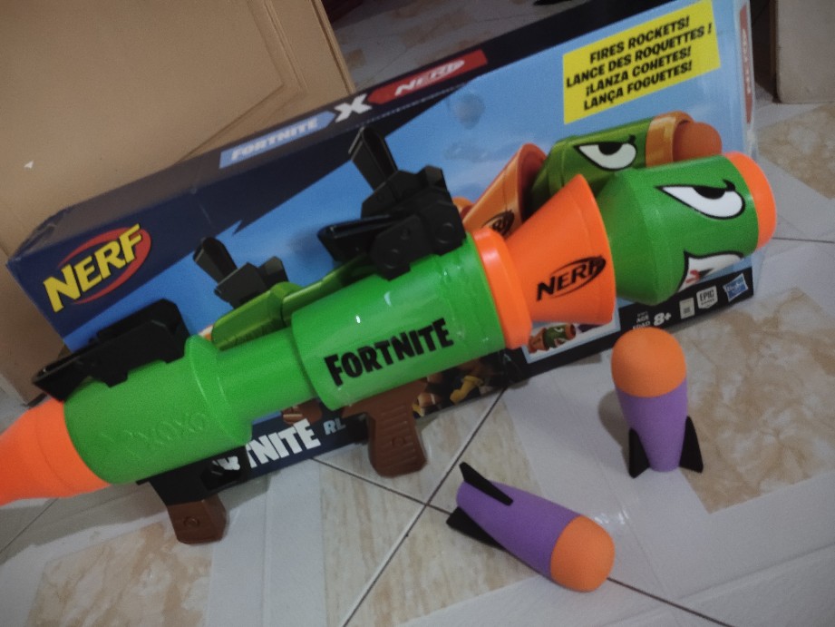 Jual NERF Fortnite RL Blaster / Bazooka 