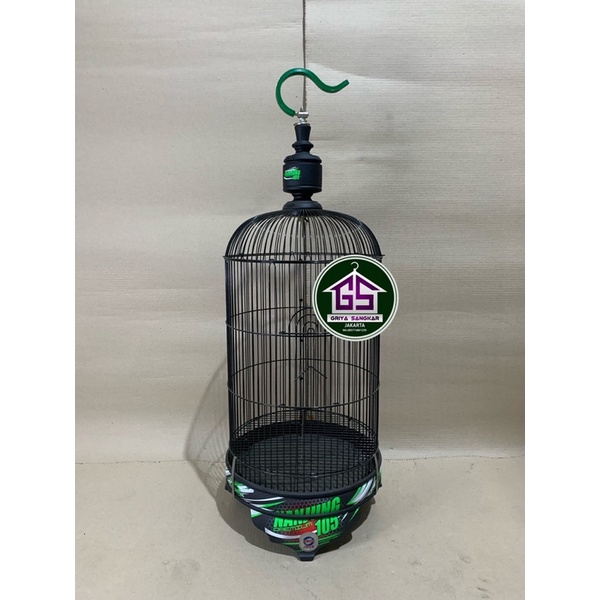 SANGKAR KANDANG LOVEBIRD LB EBOD DECAL NANJUNG