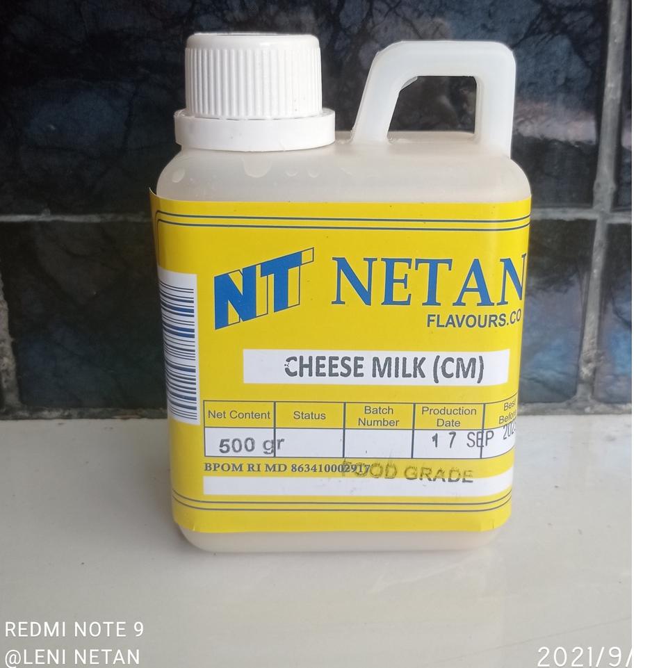 

[KODE TIJI9] NETAN CHEESE MILK 500 GRAM NETAN VANILI CHEESEMILK CM PANILI/FANELI MARTABAK
