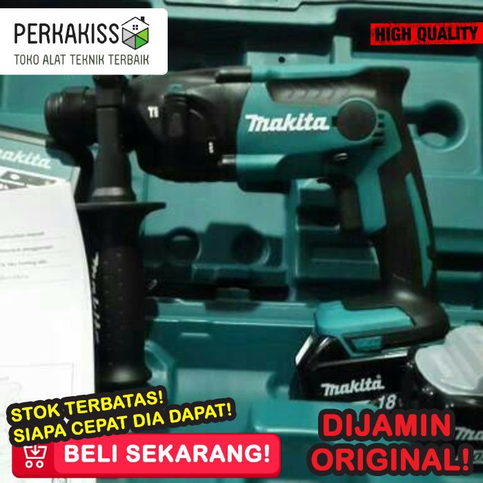 Mesin Bor Cordless Rotary Hammer Makita Dhr 165 Rme Dhr 165Rme K293
