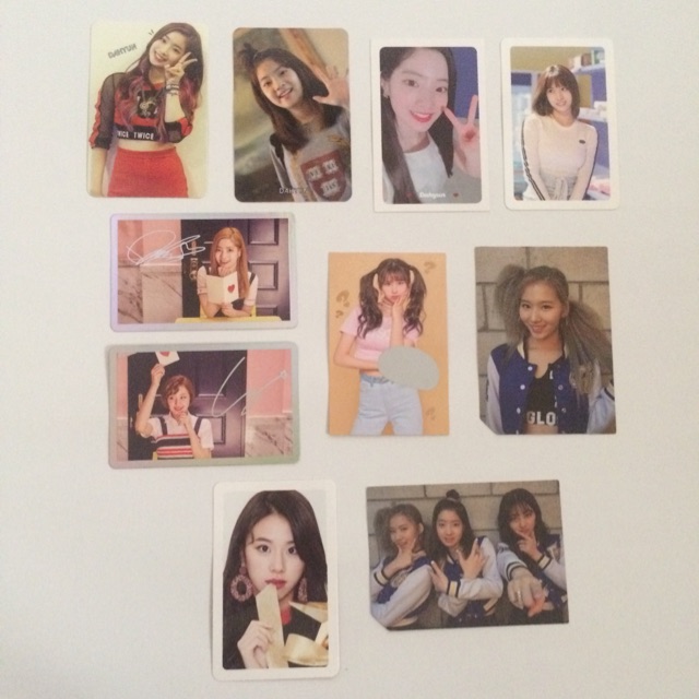 TWICE PHOTOCARD PC nayeon jeongyeon momo sana jihyo mina dahyun chaeyoung tzuyu signal what is love