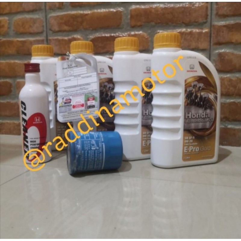 Paket oli mesin honda epro gold ori hrv mobilio jazz crv freed brio
