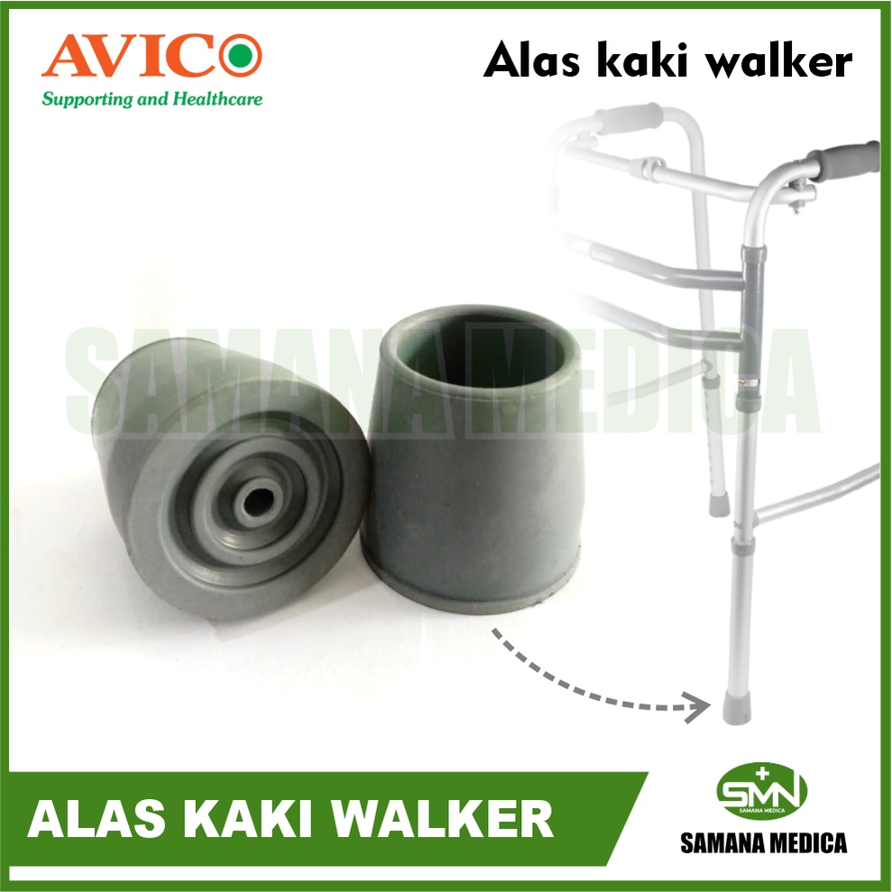 Alas Kaki Walker / Karet Bawah Kaki Walker Bahan Karet Kuat Anti Slip