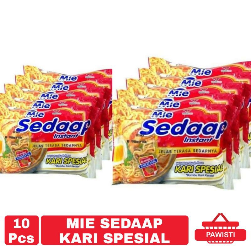 

10 PCS - MIE SEDAAP KUAH KARI SPESIAL