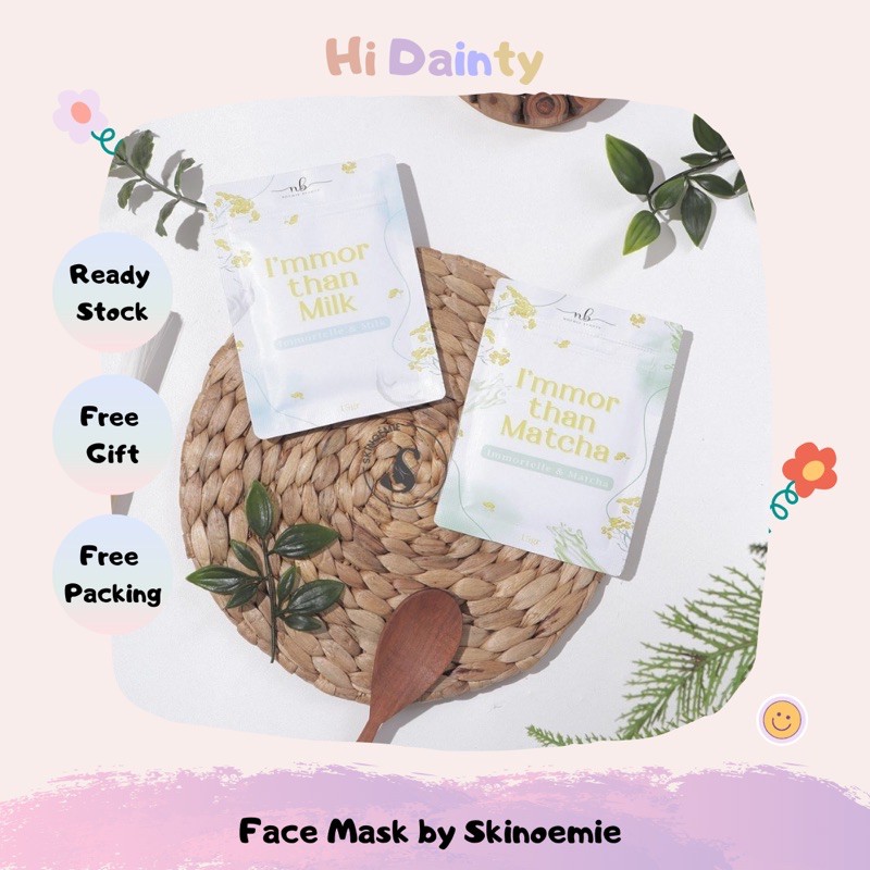 Face Mask Skinoemie (Ex Noemie Beaute) / Masker Organik Skinoemie / Immortelle Mask