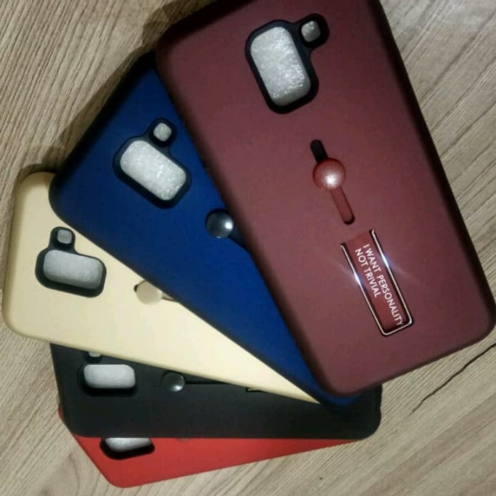 Ready Samsung J6 2018 Smart Grip Case Hybrid Hand Grip J6 2018 Spigen Grip